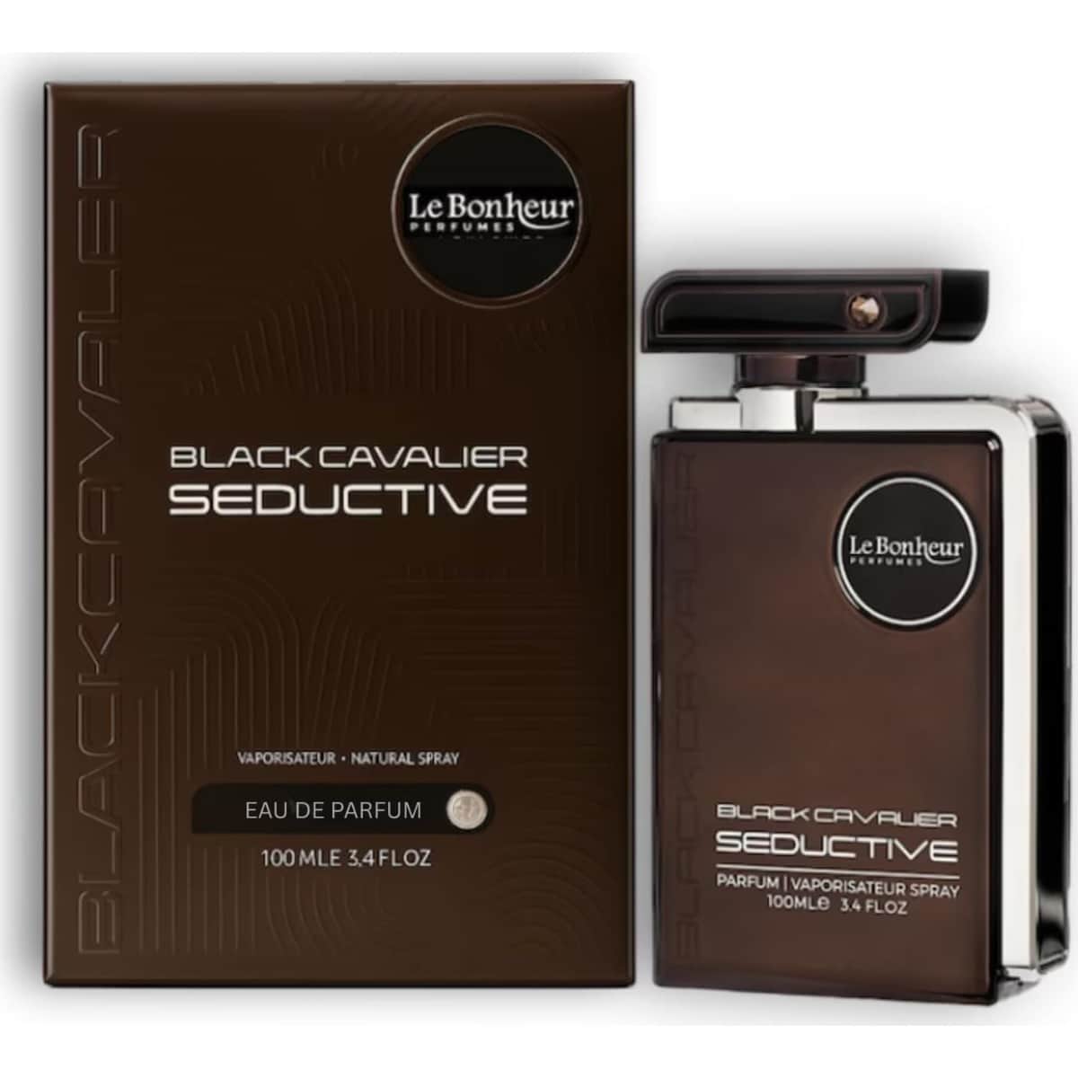 Le Bonheur Black Cavalier Seductive Eau De Parfum for Men