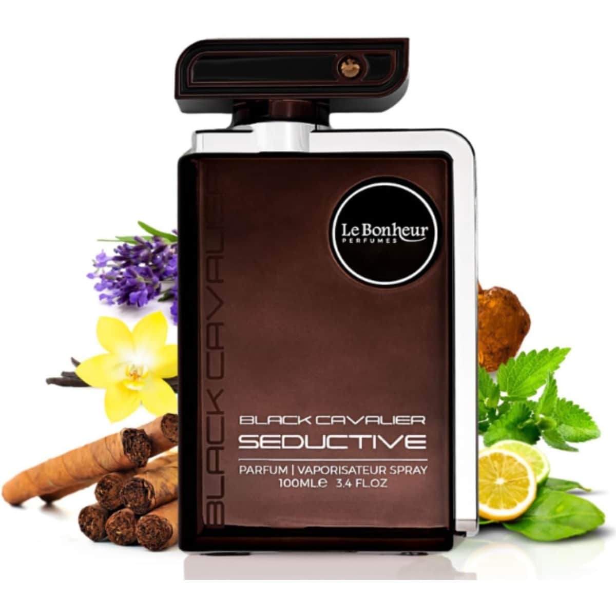 Le Bonheur Black Cavalier Seductive Eau De Parfum for Men