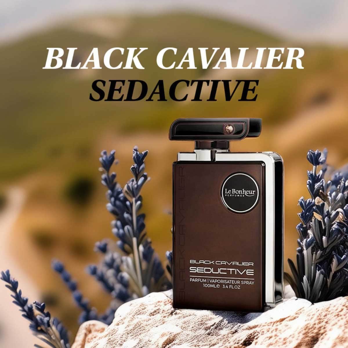 Le Bonheur Black Cavalier Seductive Eau De Parfum for Men