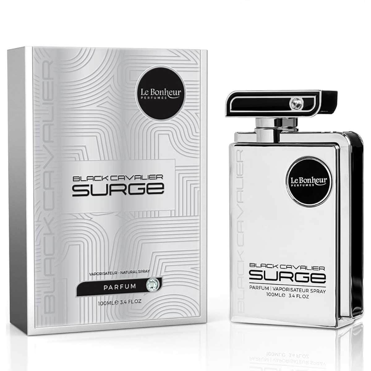 Le Bonheur Black Cavalier Surge Eau De Parfum for Men