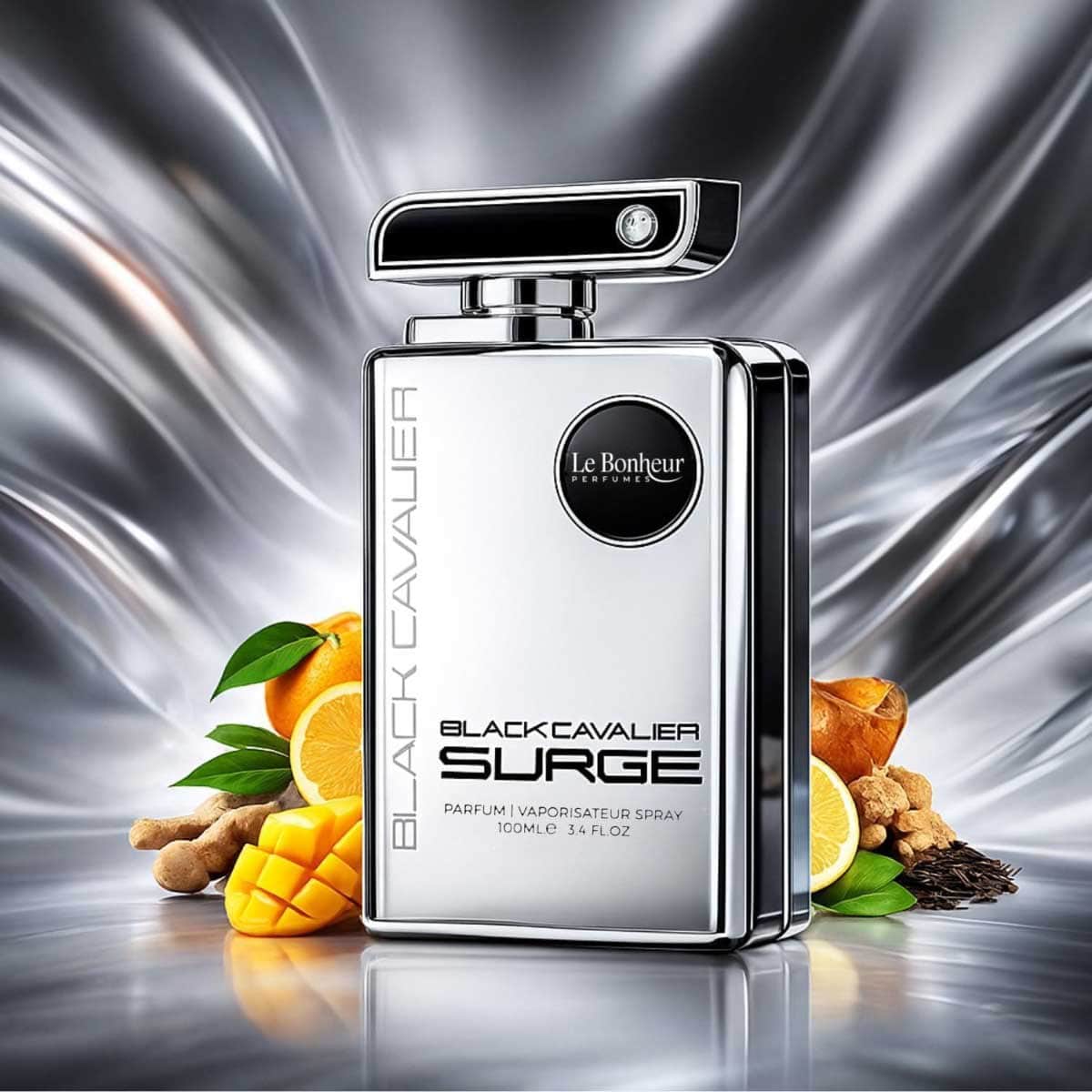 Le Bonheur Black Cavalier Surge Eau De Parfum for Men