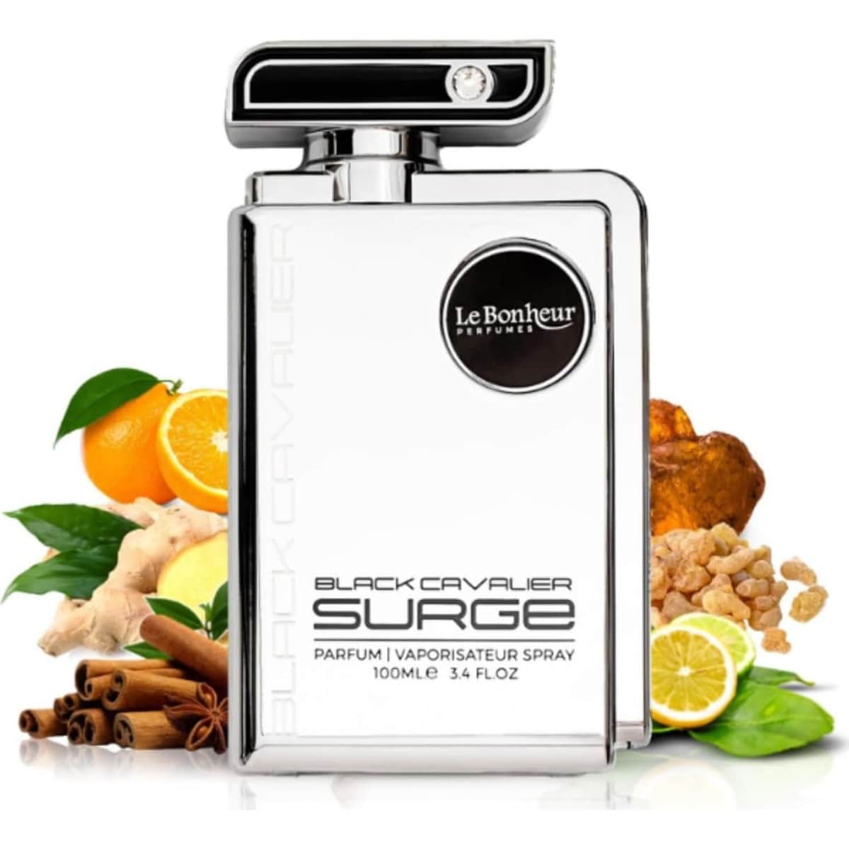 Le Bonheur Black Cavalier Surge Eau De Parfum for Men