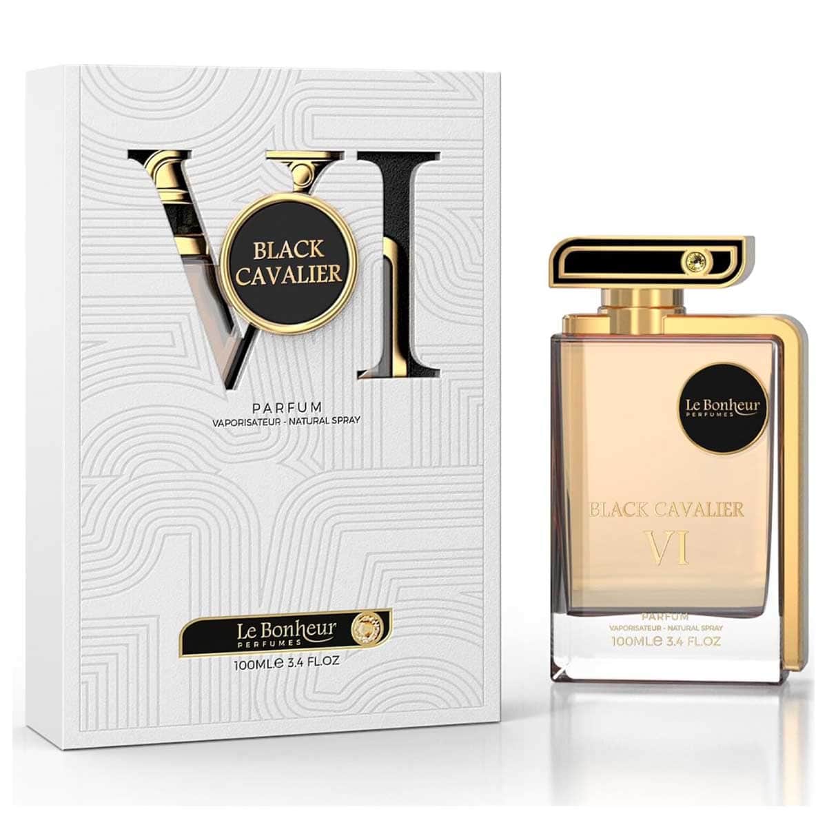 Le Bonheur Black Cavalier VI Eau De Parfum for Men