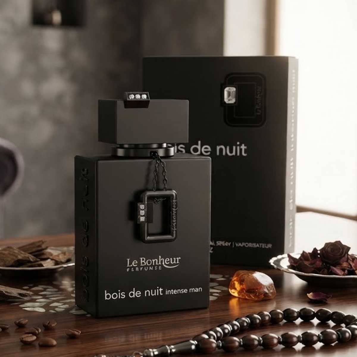 Le Bonheur Bois De Nuit Intense Eau De Parfum for Men