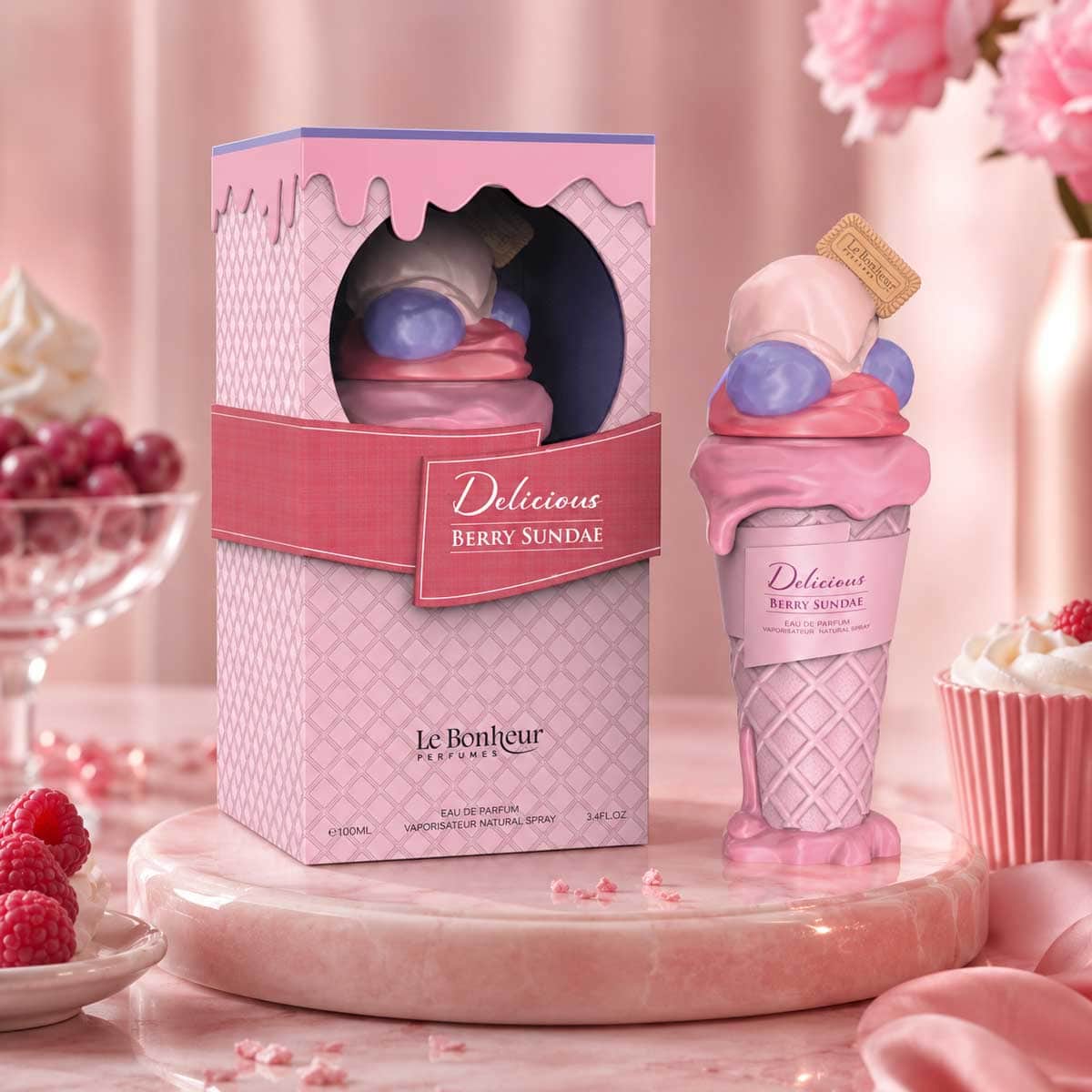 Le Bonheur Delicious Berry Sundae Eau De Parfum for Women