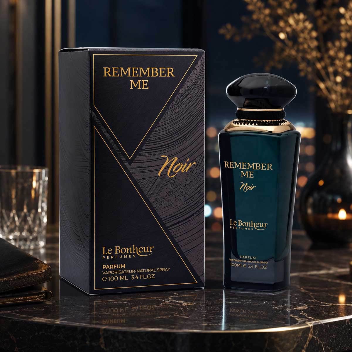 Le Bonheur Remember Me Noir Eau De Parfum Unisex