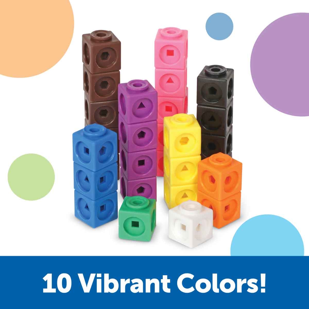Learning Resources 1000-Piece Mathlink Cubes Set Unisex, 5-7 Years