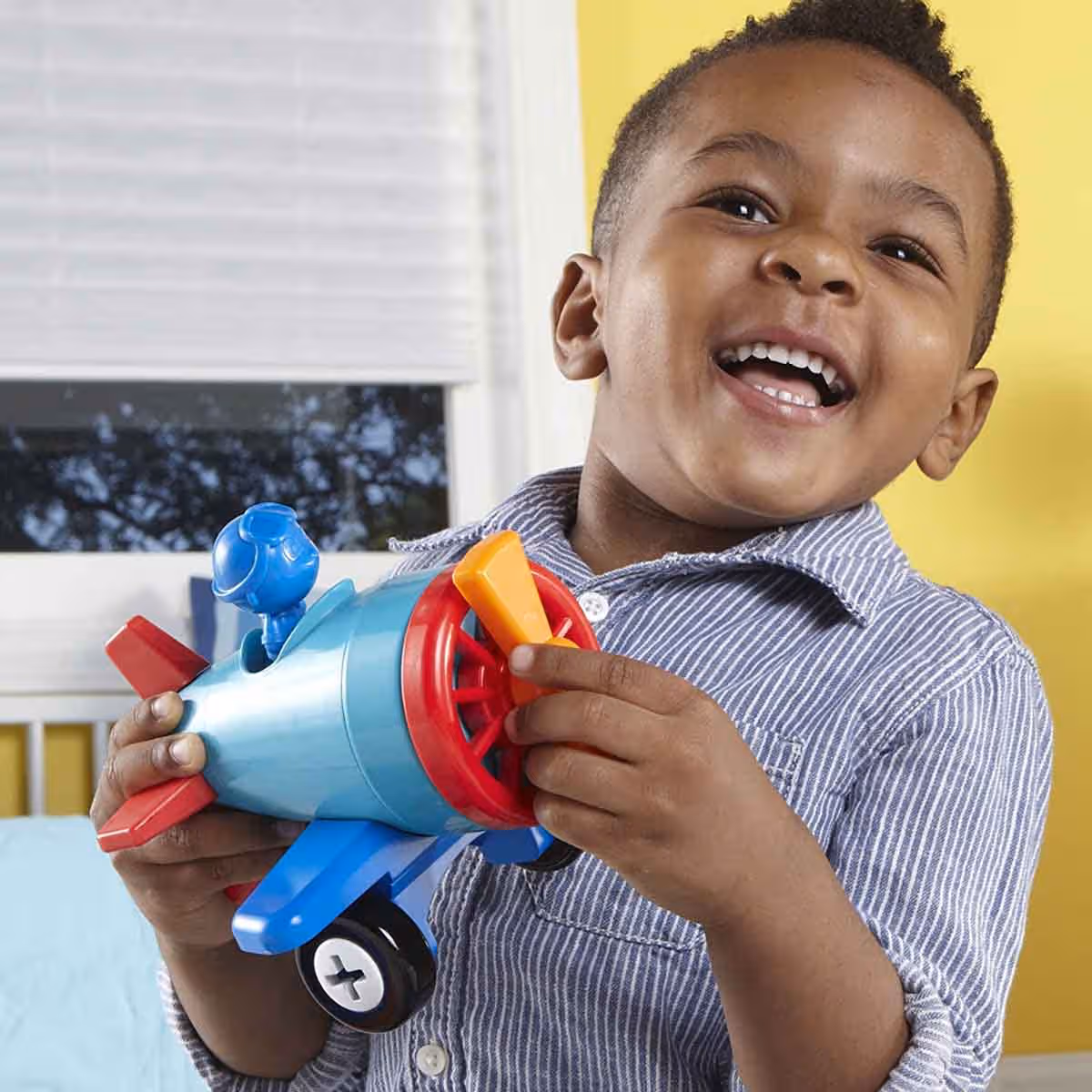 Learning Resources 1-2-3 Build It! Car-Plane-Boat Unisex, 3-4 Years