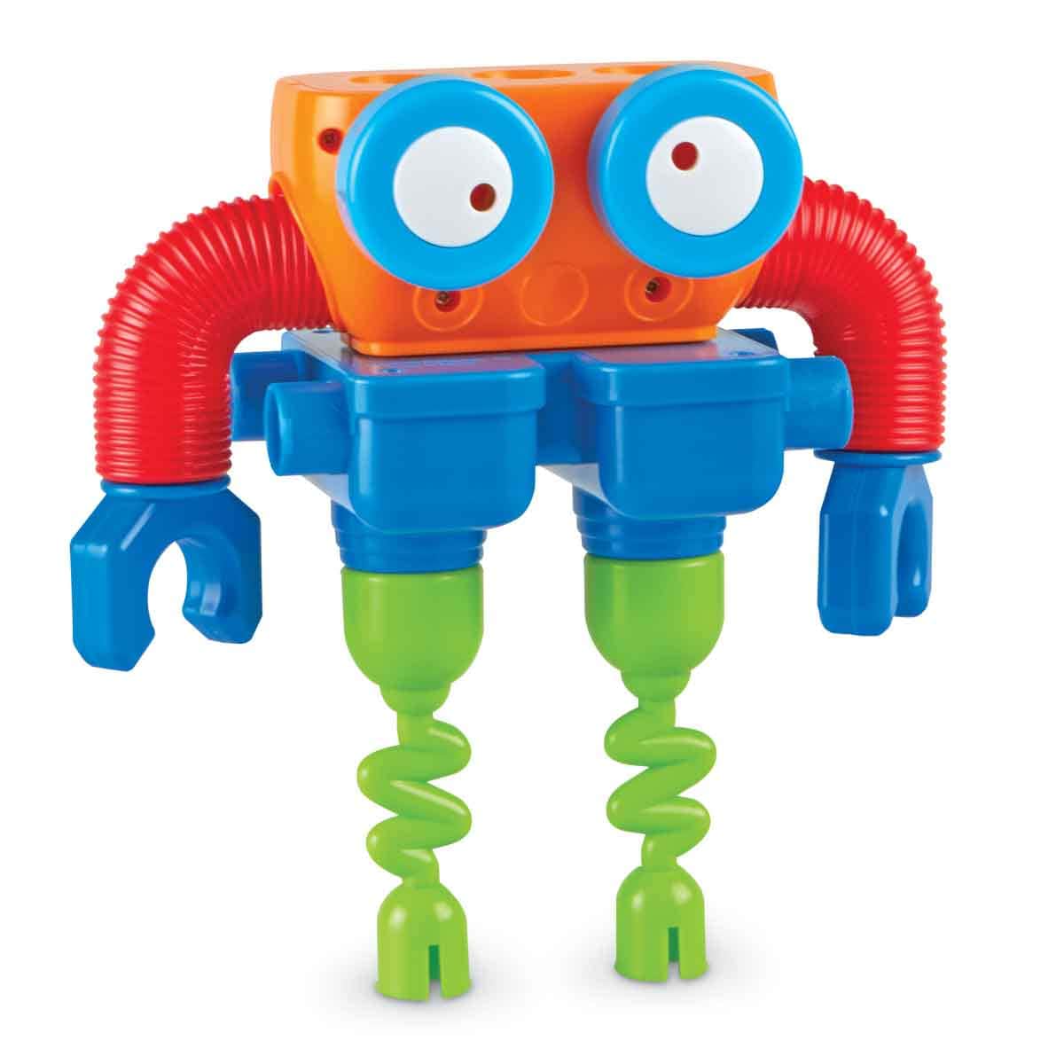 Learning Resources 1-2-3 Build It! Robot Factory Unisex, 3-4 Years