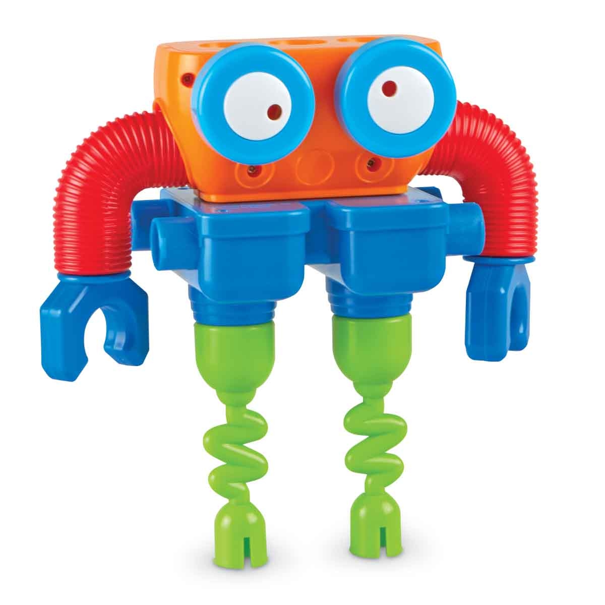 ليرننغ ريسورسز مصنع الروبوت 1-2-3 للبناء للجنسين، 3-4 سنوات