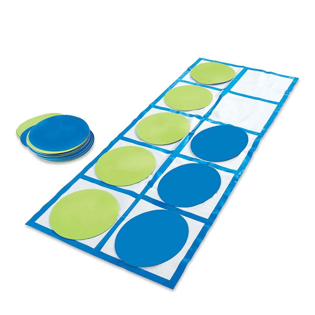 Learning Resources 22-Piece Ten-Frame Floor Mat Activity Set Unisex, 5-7 Years