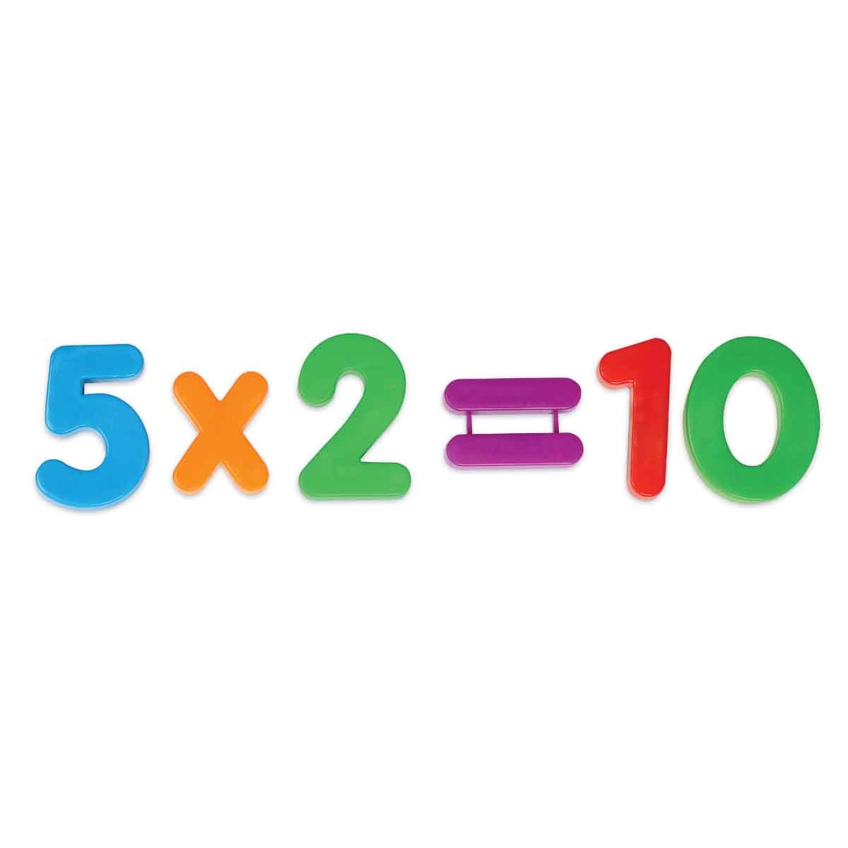 Learning Resources 36-Piece Jumbo Magnetic Numbers & Operations Set Unisex, 3-4 Years