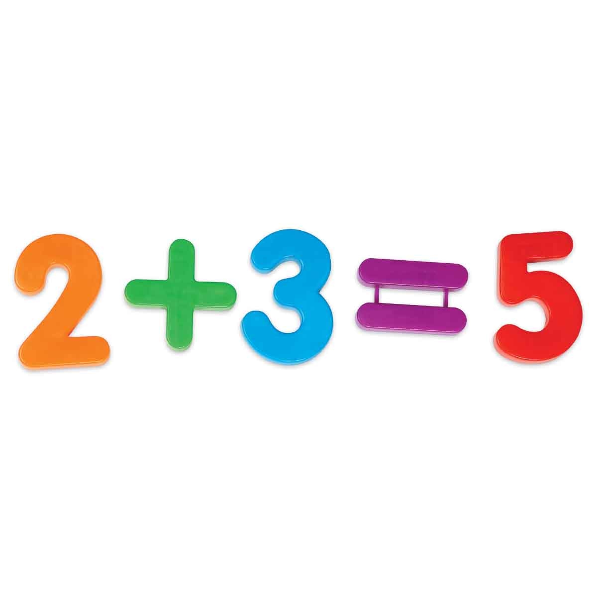 Learning Resources 36-Piece Jumbo Magnetic Numbers & Operations Set Unisex, 3-4 Years
