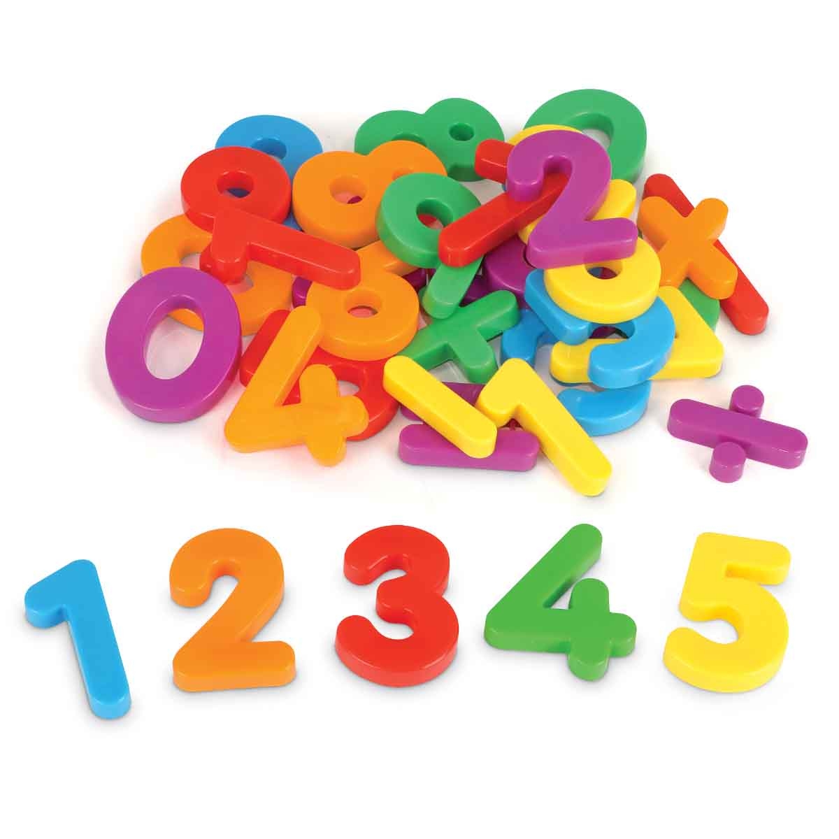 Learning Resources 36-Piece Jumbo Magnetic Numbers & Operations Set Unisex, 3-4 Years