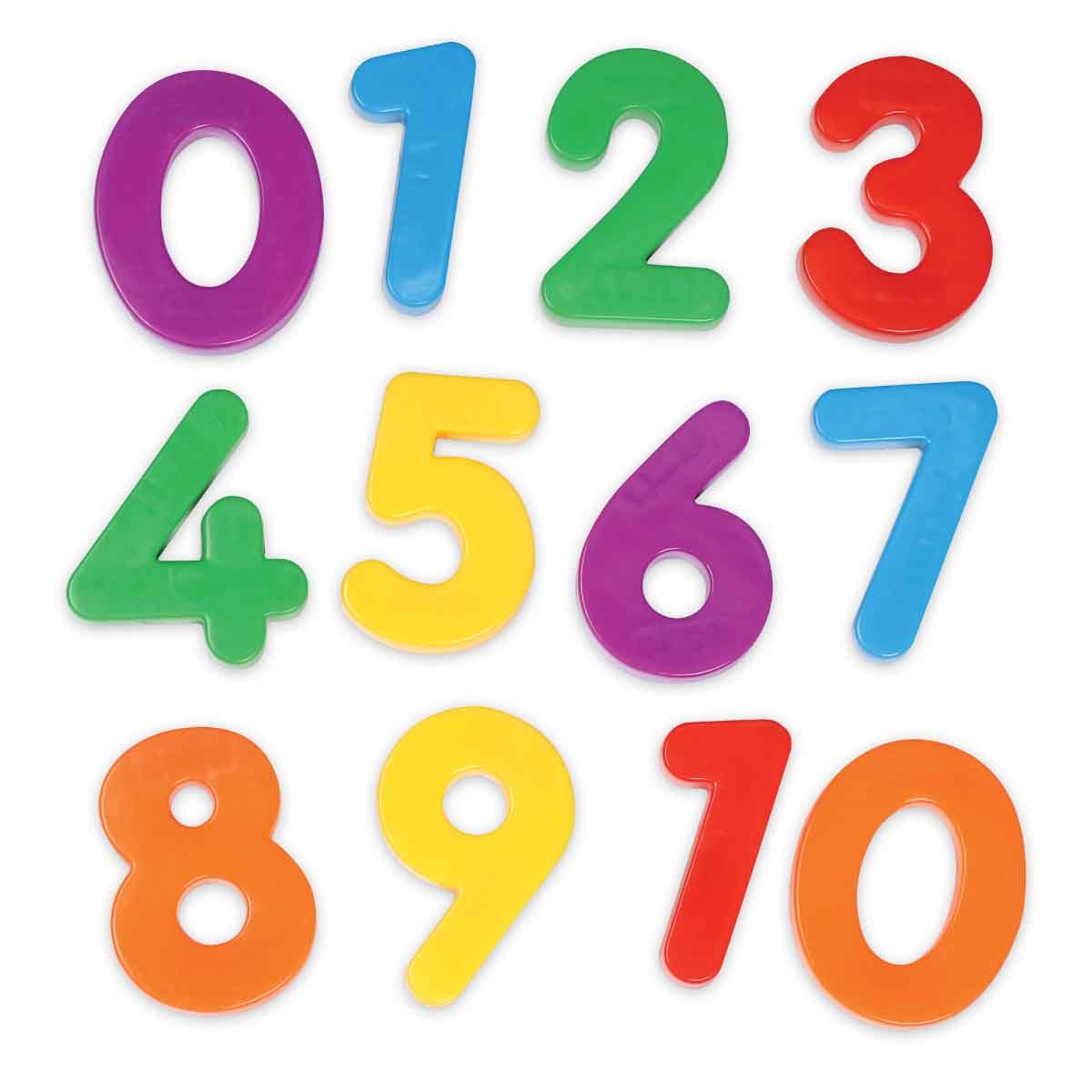 Learning Resources 36-Piece Jumbo Magnetic Numbers & Operations Set Unisex, 3-4 Years