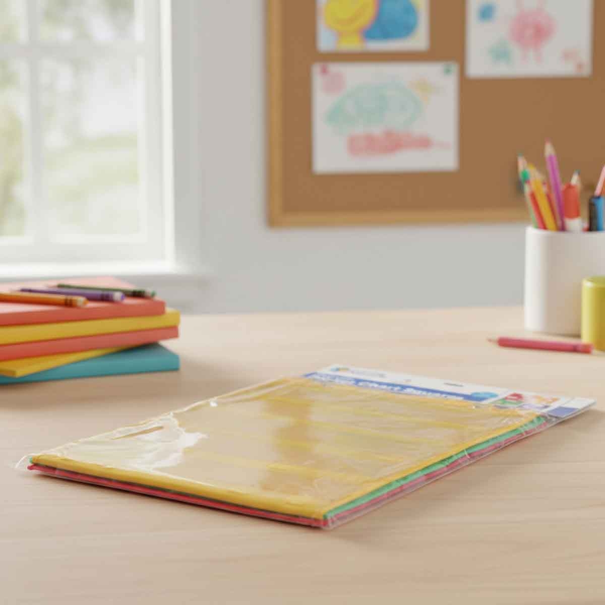 Learning Resources 4-Piece Magnetic Pocket Chart Squares Set Unisex, 5-7 Years