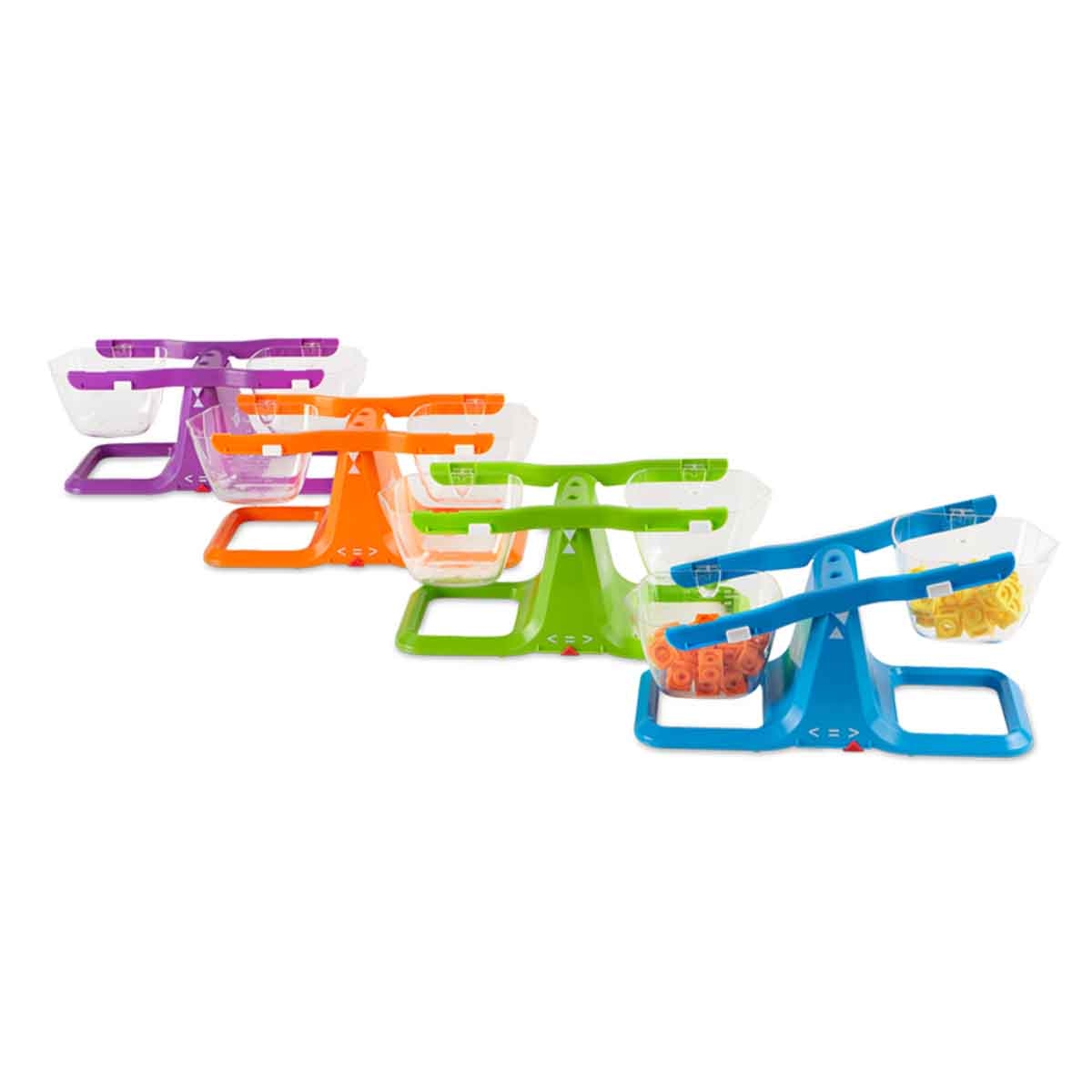 Learning Resources 4-Piece Nestable Bucket Balance Set Unisex, 3-4 Years