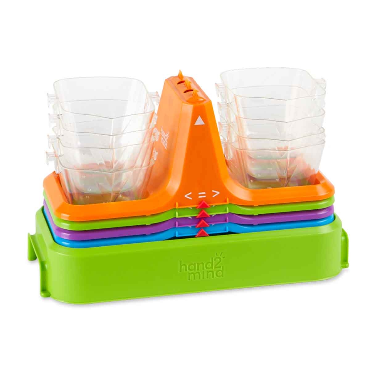 Learning Resources 4-Piece Nestable Bucket Balance Set Unisex, 3-4 Years