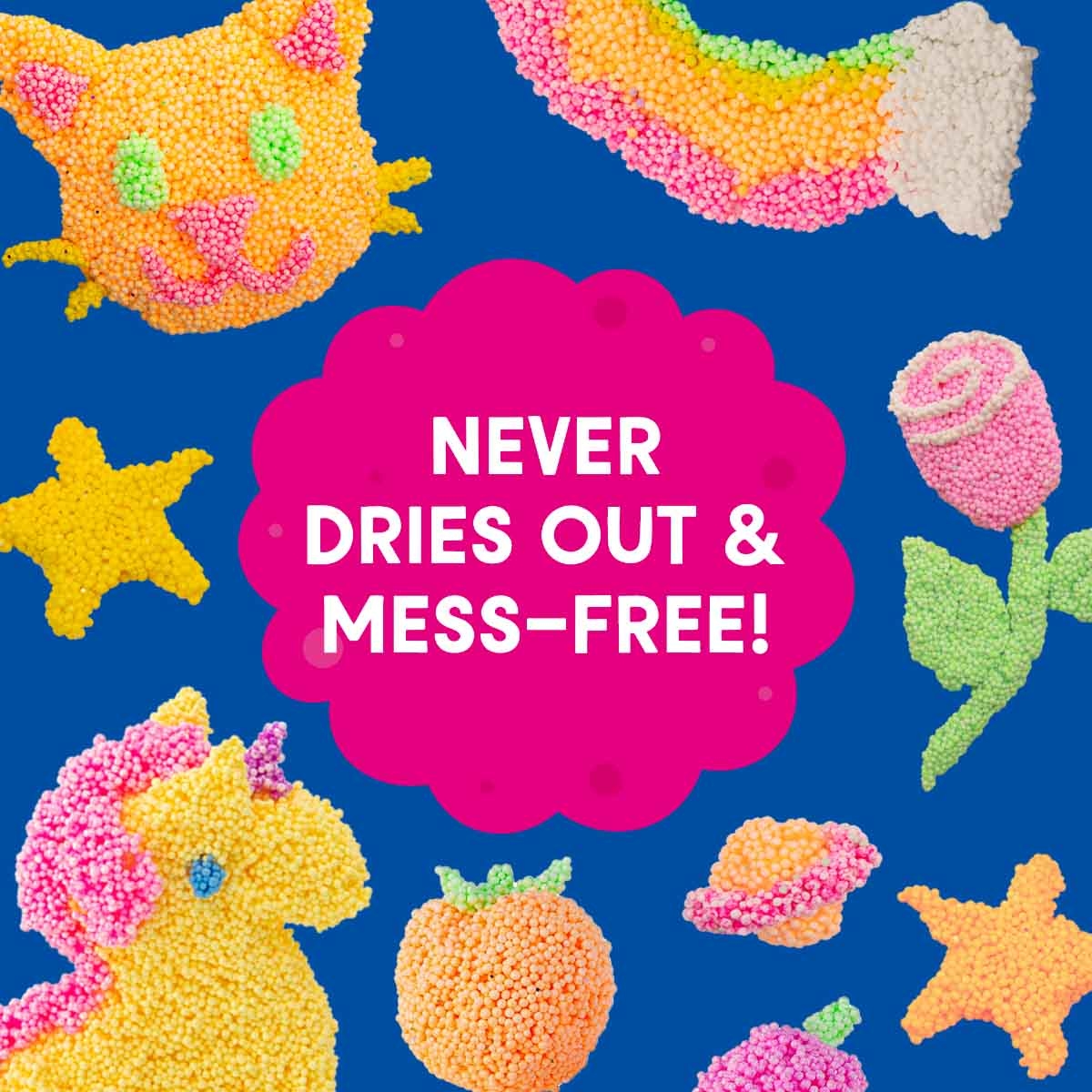 ليرننغ ريسورسز مجموعة بلايفوم لامع 4 قطع للجنسين، 3-4 سنوات