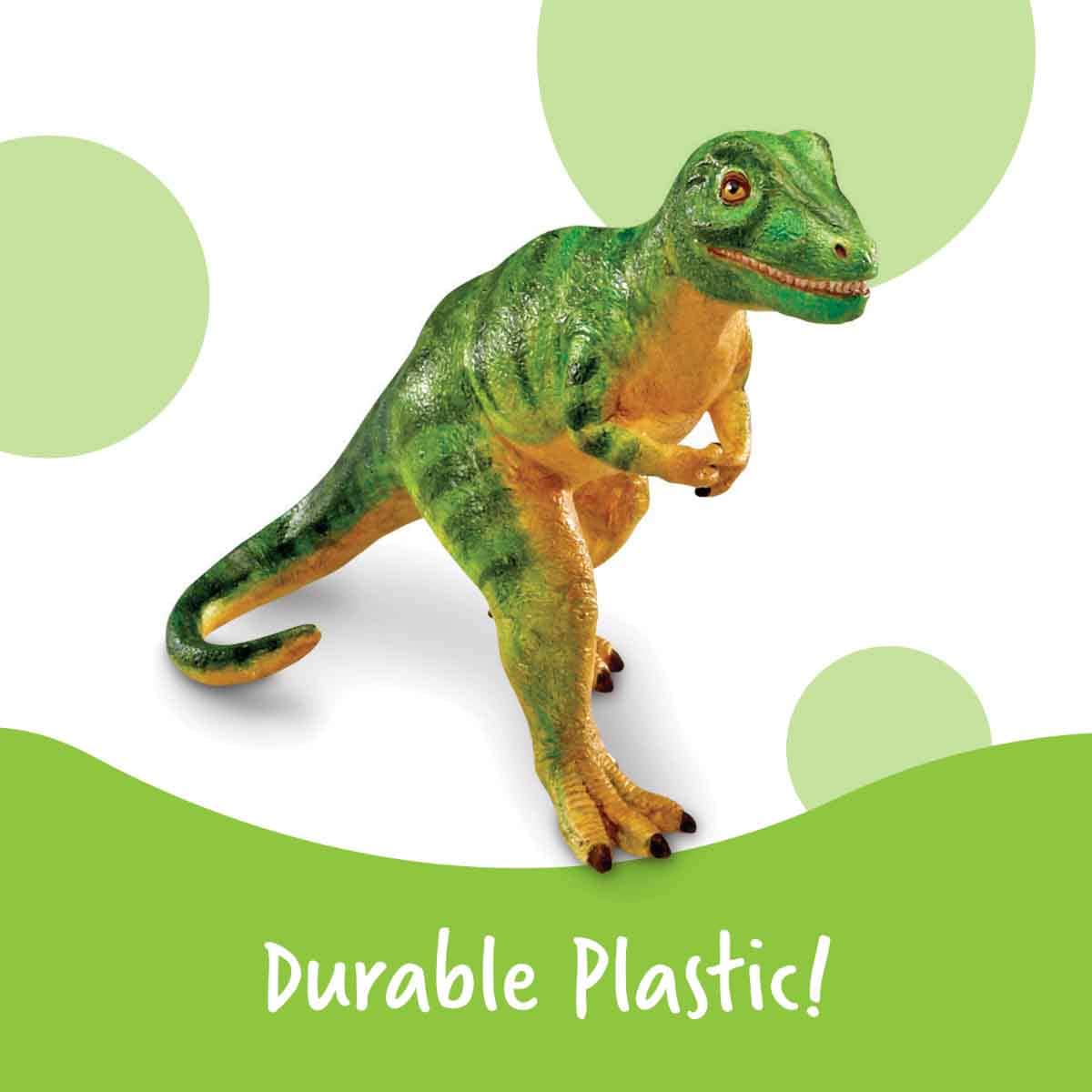 Learning Resources 5-Piece Jumbo Dinosaurs Set Unisex, 3-4 Years