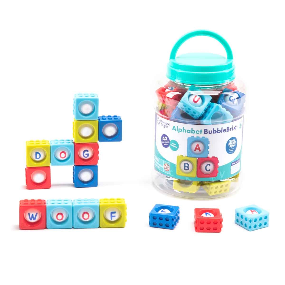 Learning Resources Alphabet BubbleBrix Unisex, 3-4 Years