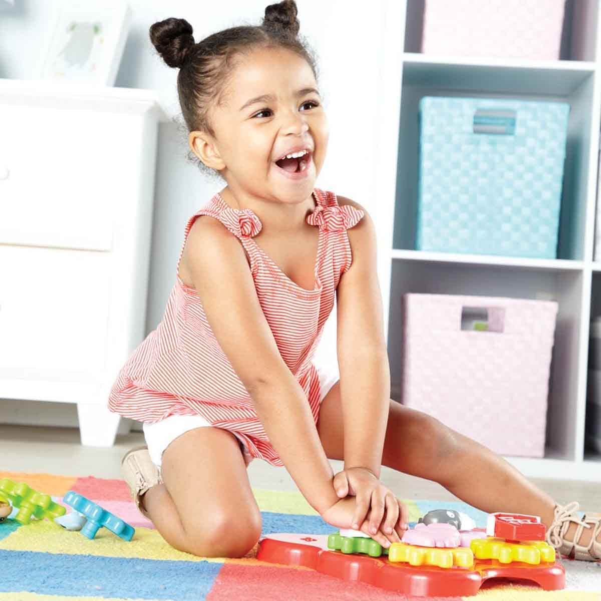 Learning Resources Barnyard Friends Build & Spin Toddler, 0-2 Years
