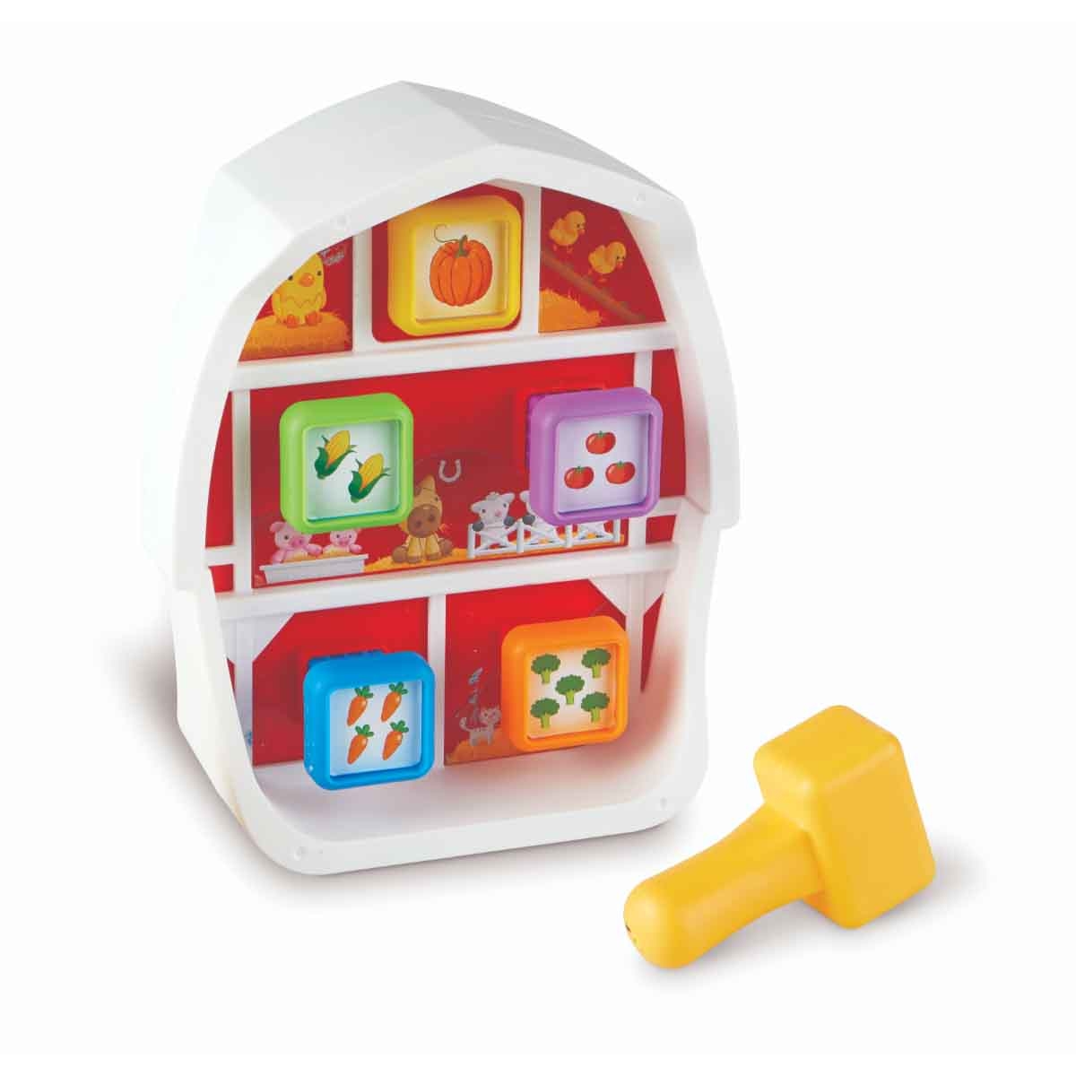 Learning Resources Barnyard Pounding Bench Toddler, 0-2 Years