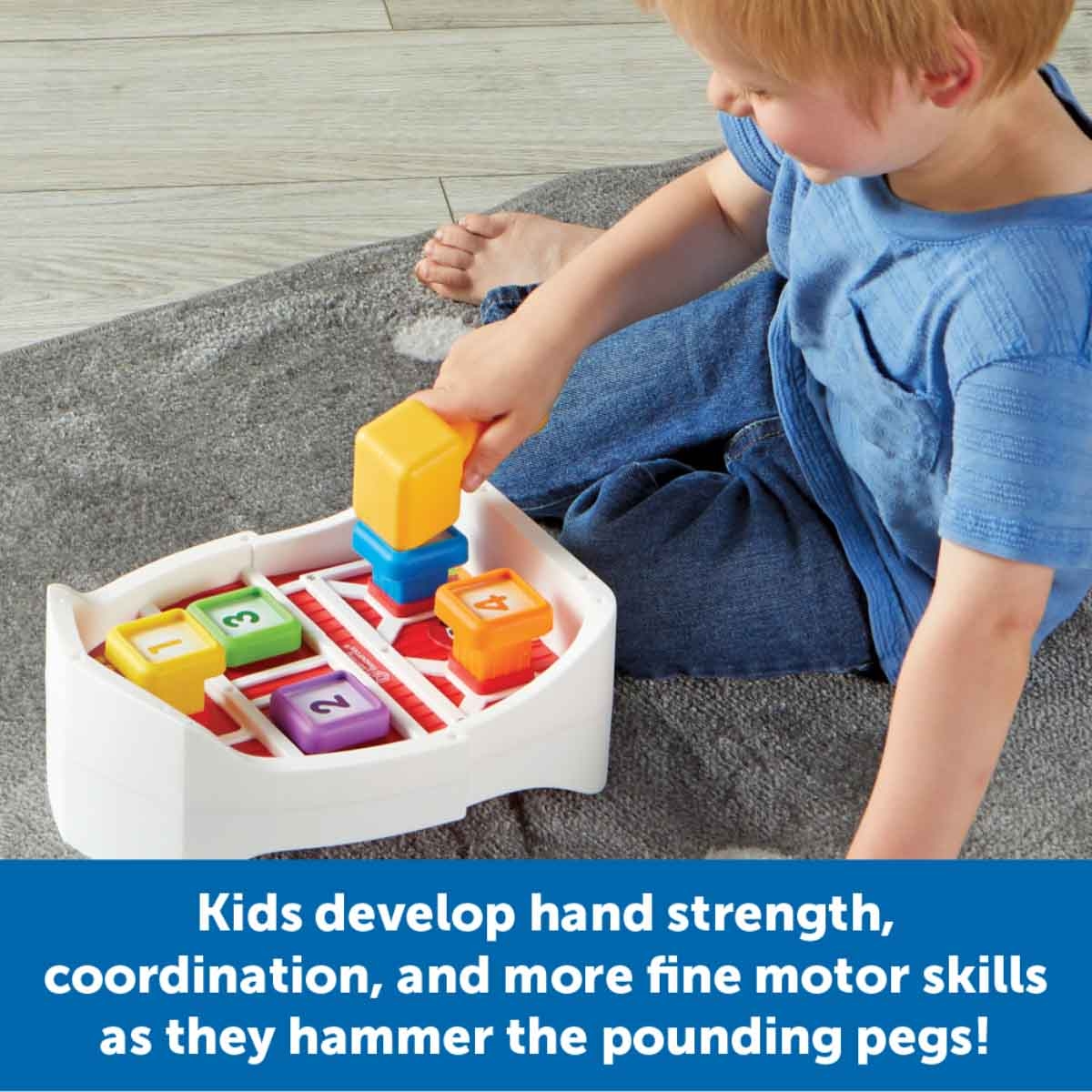 Learning Resources Barnyard Pounding Bench Toddler, 0-2 Years