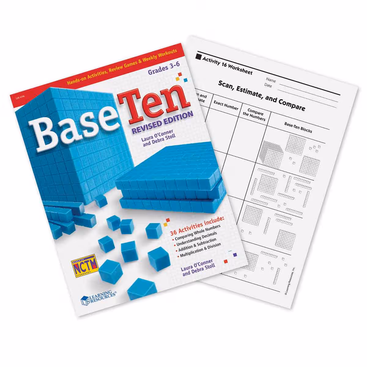 Learning Resources Base Ten Interlocking Plastic Rods Class Set Unisex, 5-7 Years