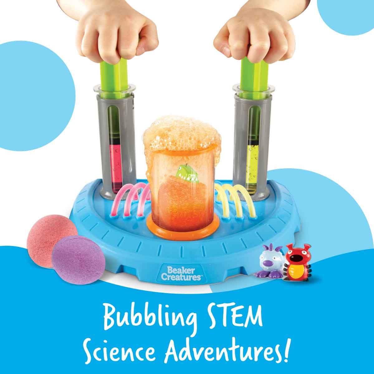 Learning Resources Beaker Creatures Liquid Reactor Super Lab Set Unisex, 5-7 Years