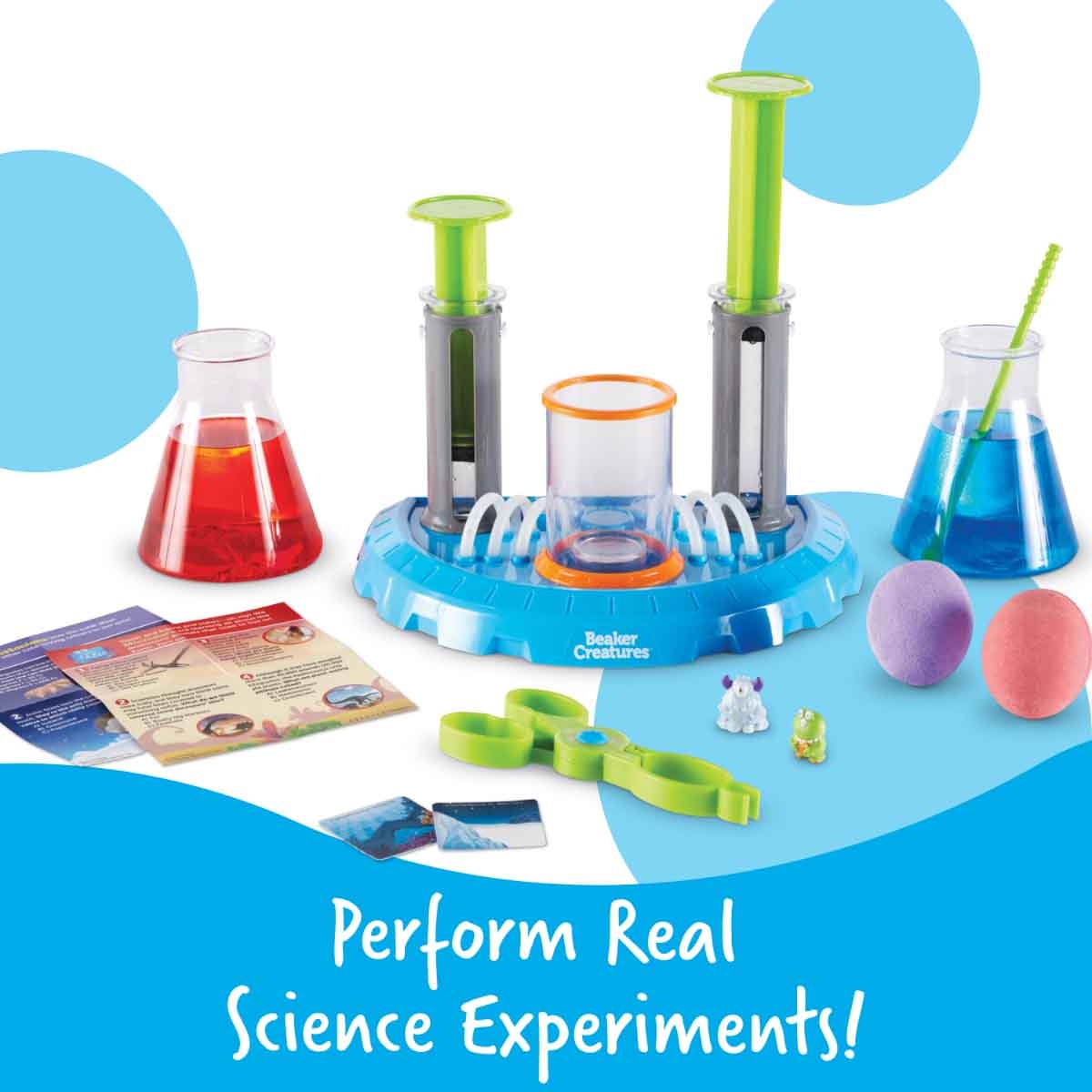 Learning Resources Beaker Creatures Liquid Reactor Super Lab Set Unisex, 5-7 Years