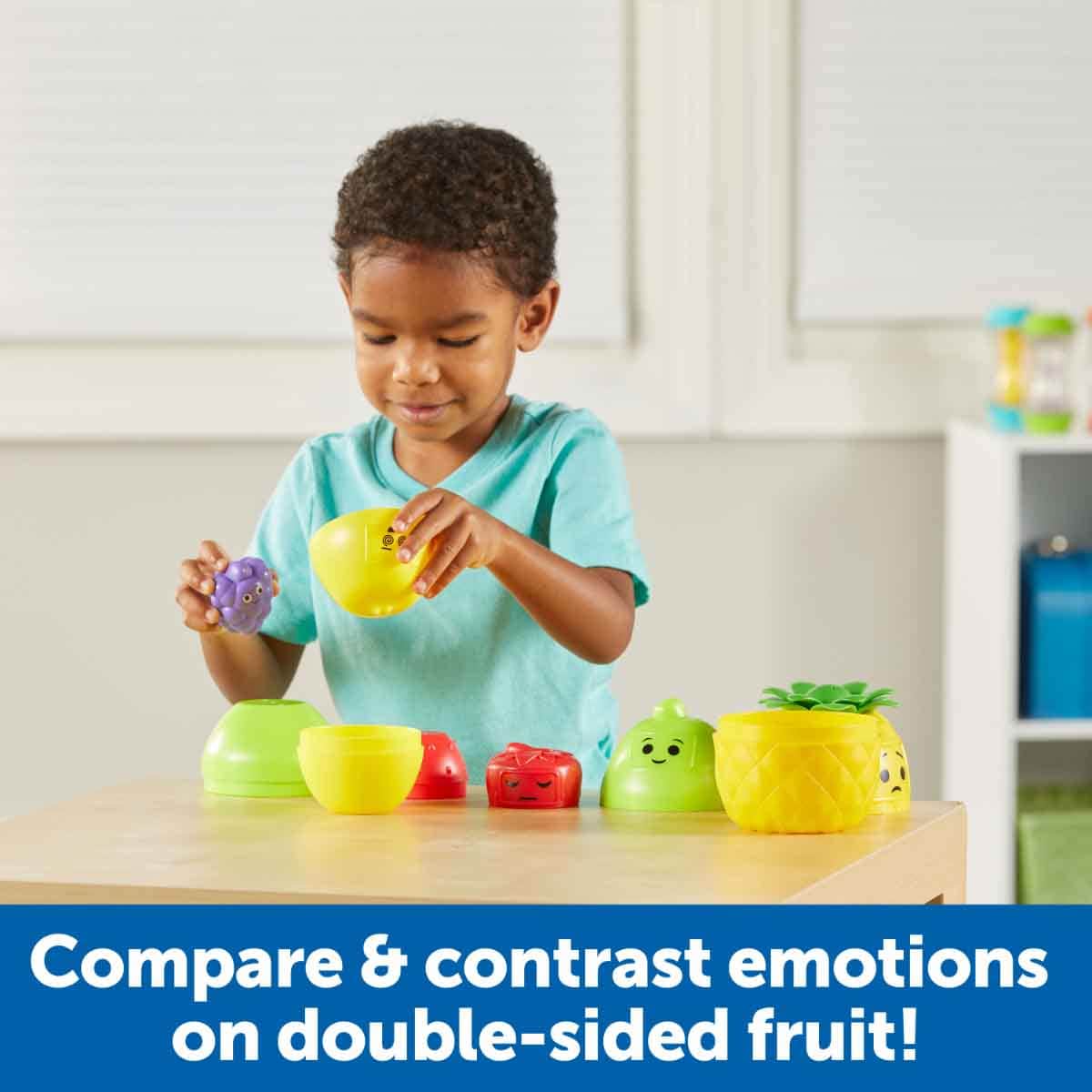 Learning Resources Big Feelings Nesting Fruit Friends Toddler, 0-2 Years