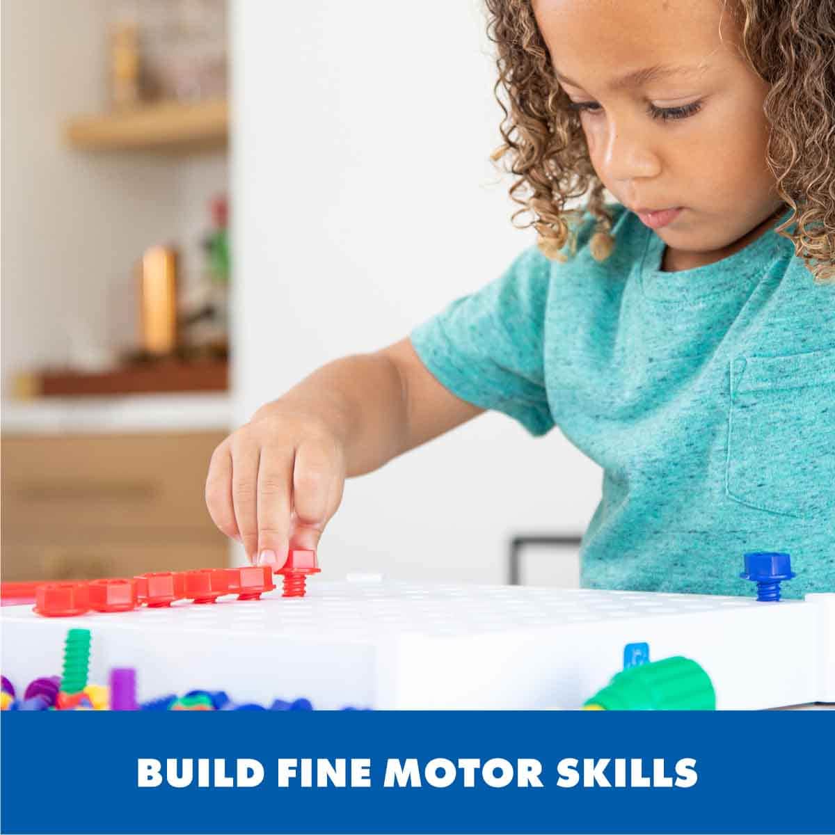 Learning Resources Design & Drill Activity Centre Unisex, 3-4 Years