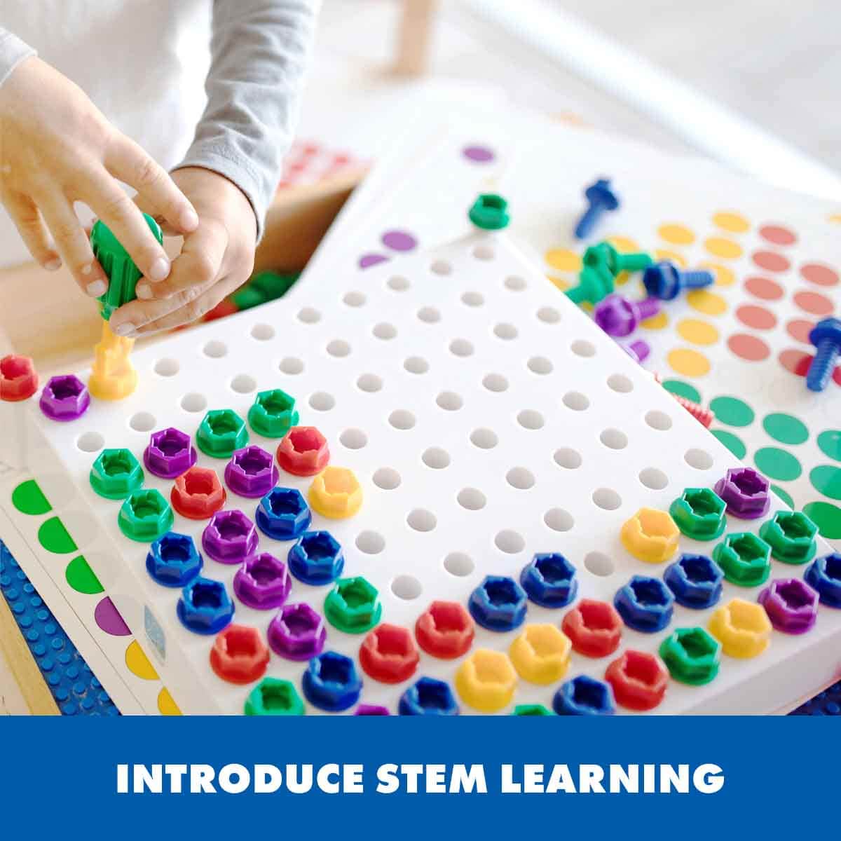 Learning Resources Design & Drill Activity Centre Unisex, 3-4 Years