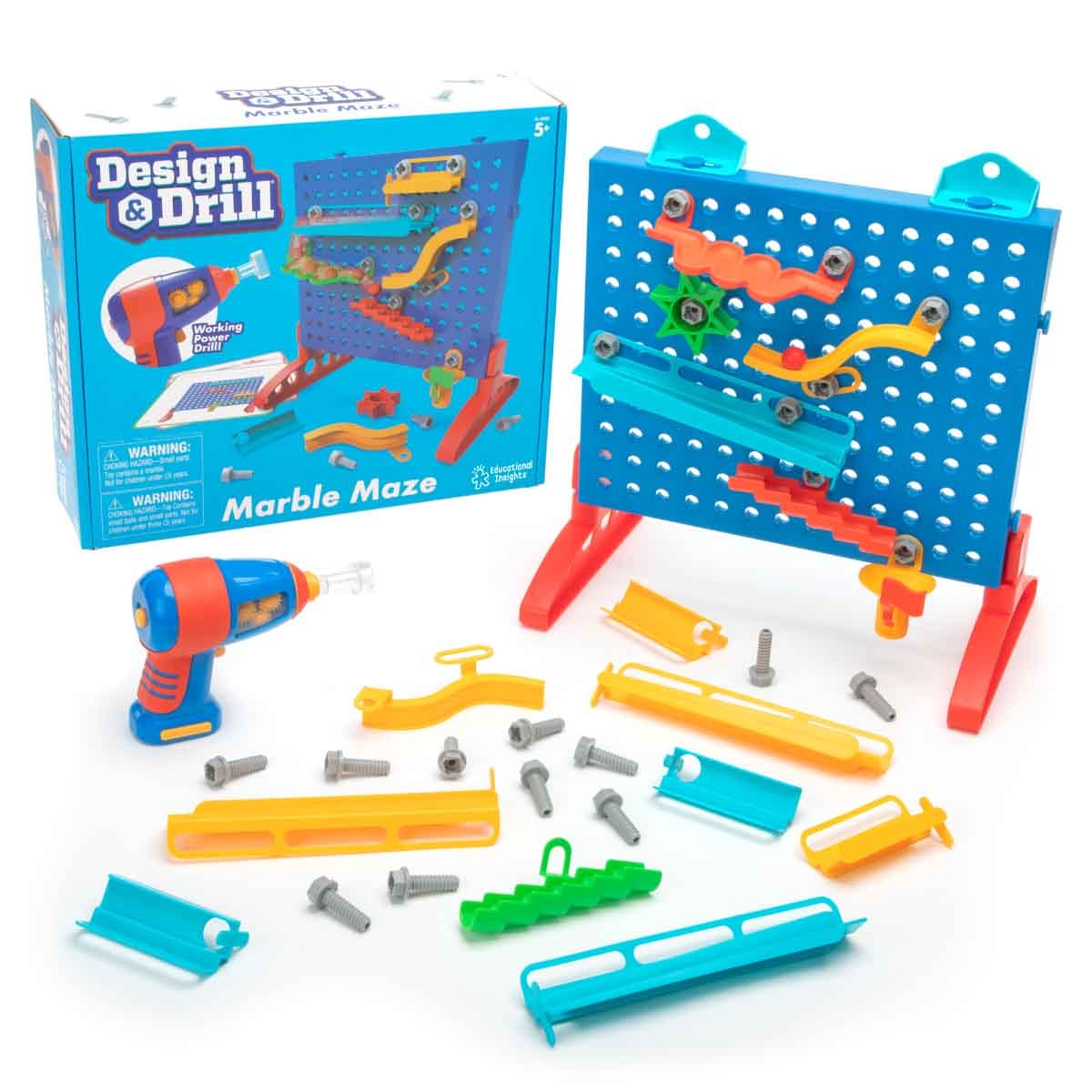 Learning Resources Design & Drill Marble Maze Unisex, 5-7 Years