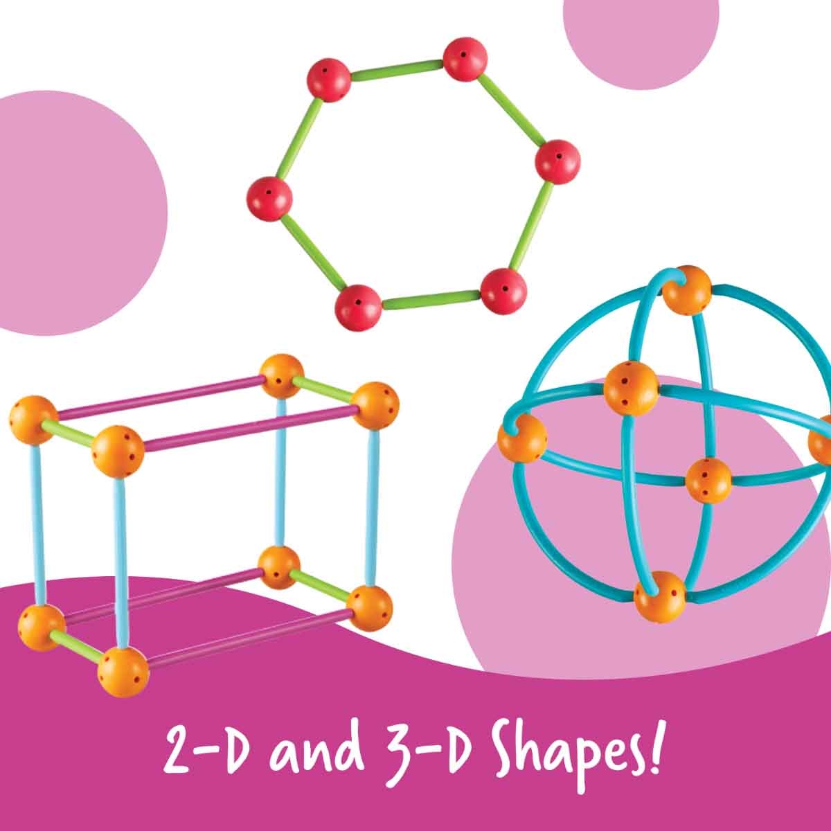 Learning Resources Dive Into Shapes! A Sea And Build Geometry Set Unisex, 5-7 Years