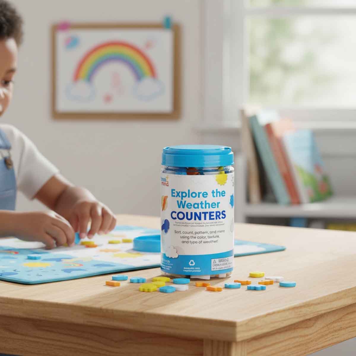 Learning Resources Explore the Weather Counters Unisex, 3-4 Years