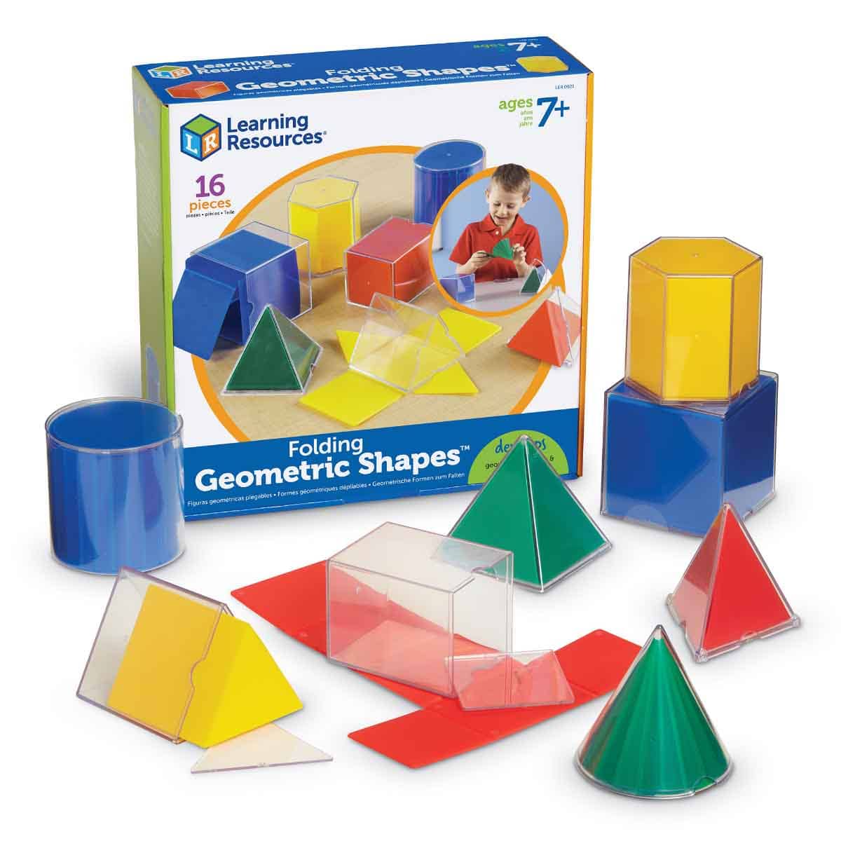 Learning Resources Folding Geometric Shapes Unisex, 8-10 Years