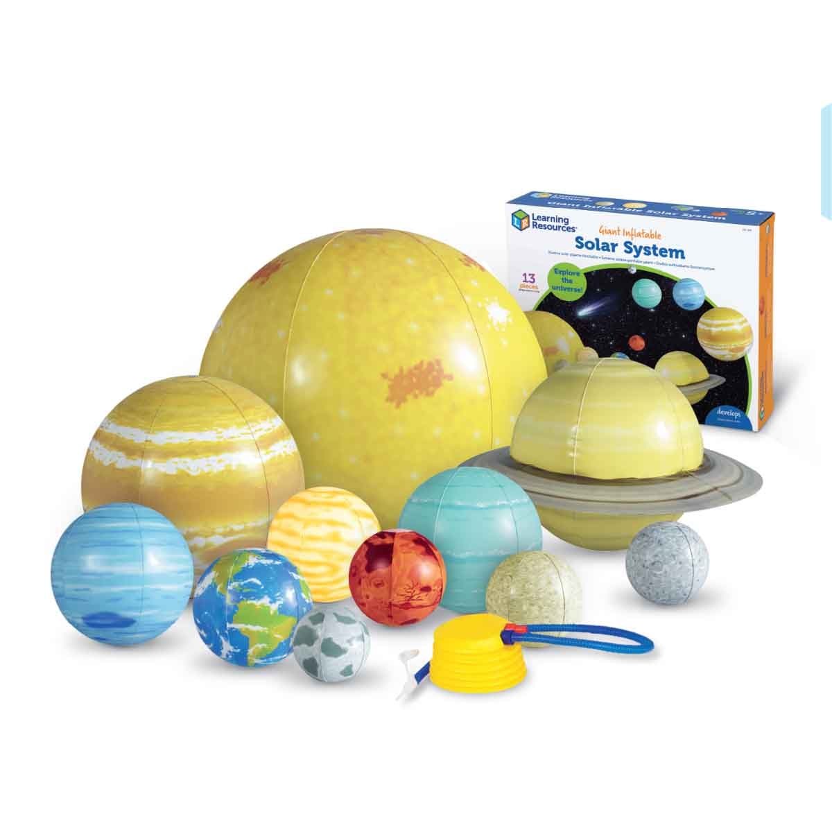 Learning Resources Giant Inflatable Solar System Set Unisex, 5-7 Years
