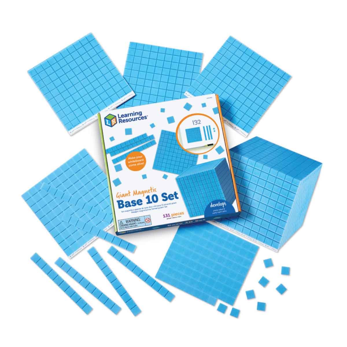 Learning Resources Giant Magnetic Base Ten Set Unisex, 5-7 Years