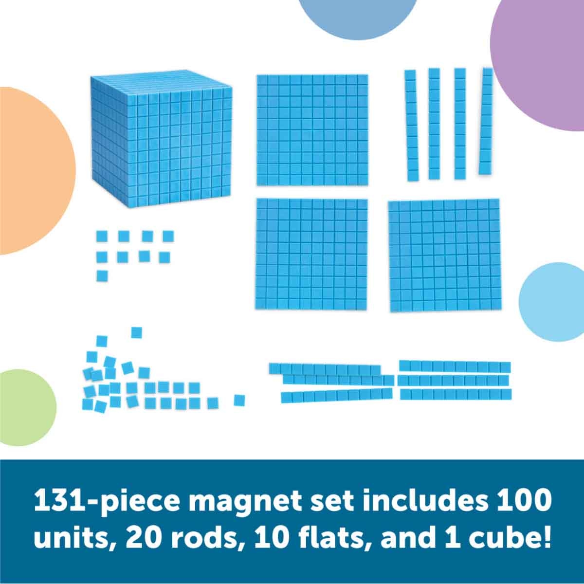 Learning Resources Giant Magnetic Base Ten Set Unisex, 5-7 Years