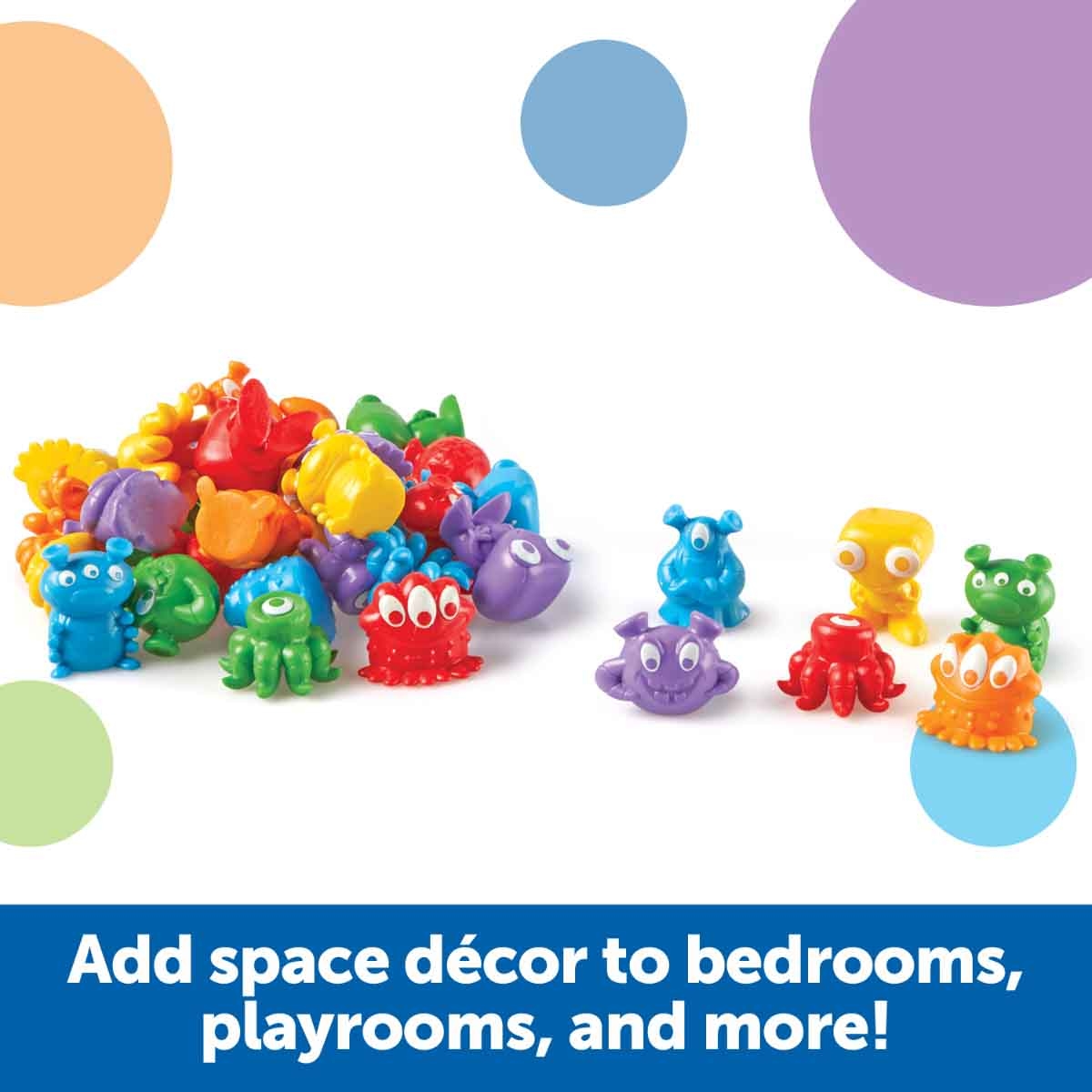 Learning Resources Grab & Sort Fine Motor Alien Counters Unisex, 3-4 Years