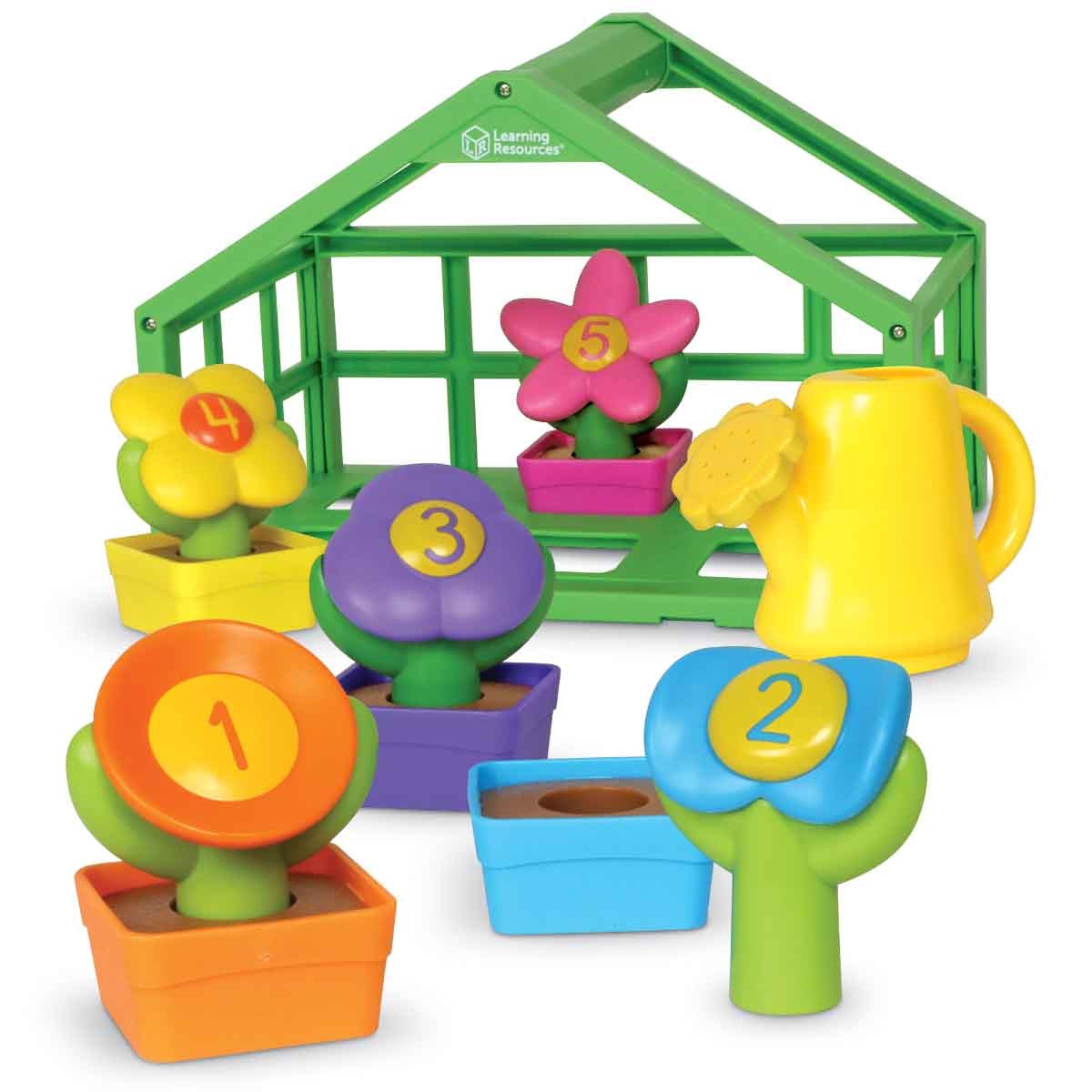 Learning Resources Growing Greenhouse Colour & Number Playset Toddler, 0-2 Years