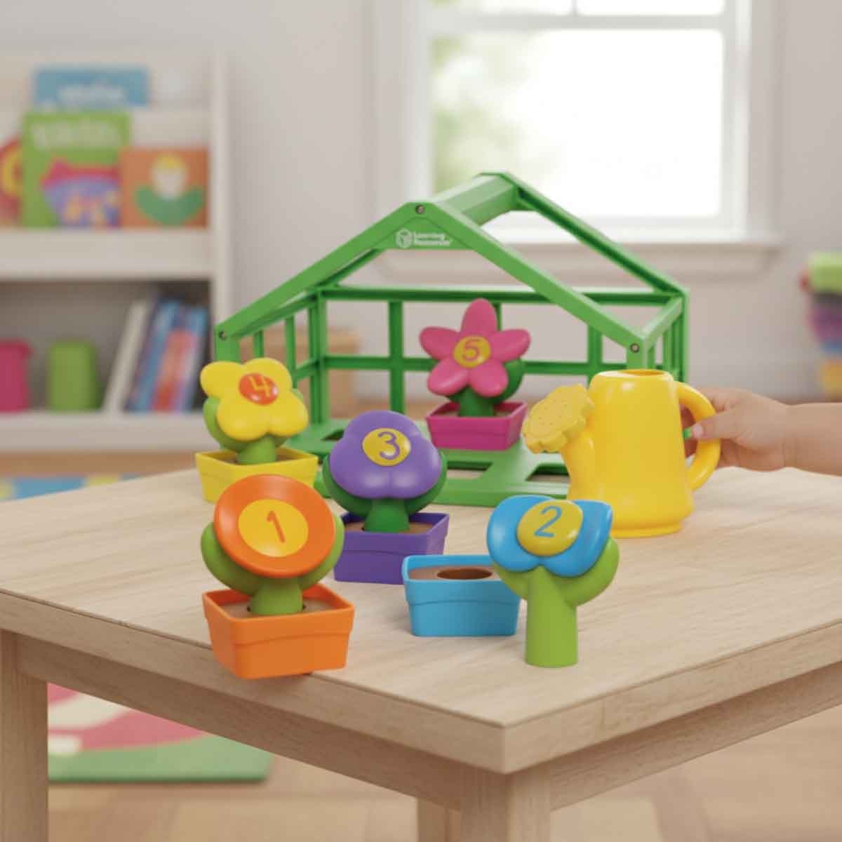 Learning Resources Growing Greenhouse Colour & Number Playset Toddler, 0-2 Years