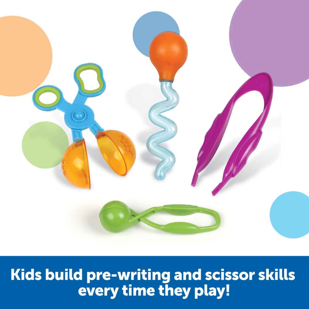Learning Resources Helping Hands Fine Motor Tools Classroom Set Unisex, 3-4 Years