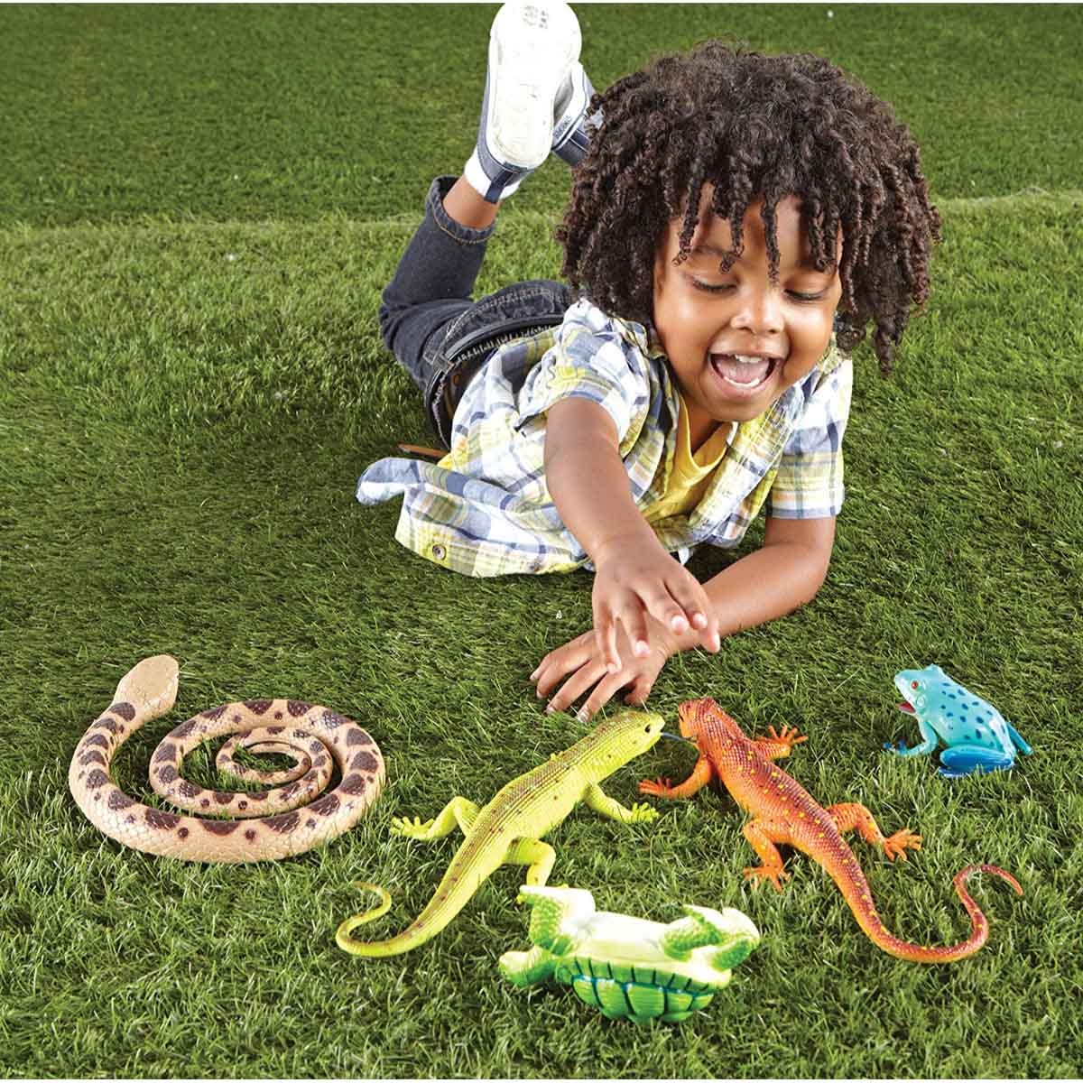 Learning Resources Jumbo Reptiles & Amphibians Unisex, 3-4 Years