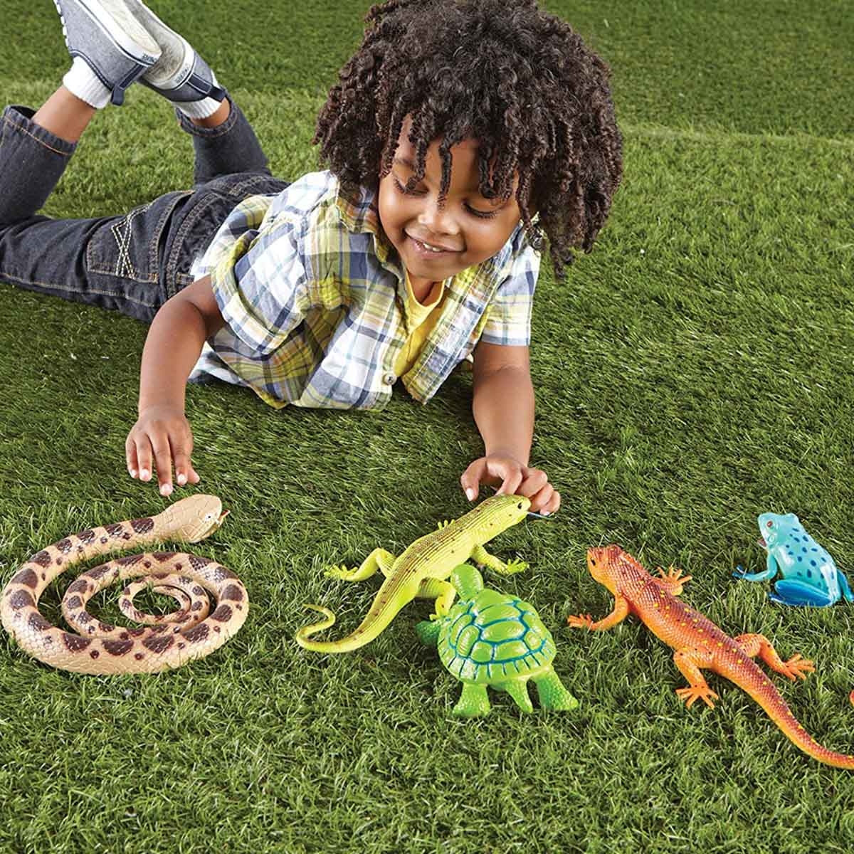 Learning Resources Jumbo Reptiles & Amphibians Unisex, 3-4 Years