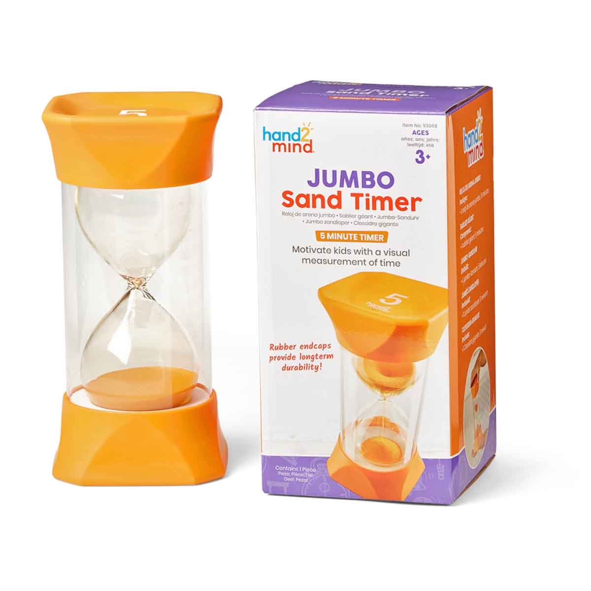 Learning Resources Jumbo Sand Timer Unisex, 3-4 Years