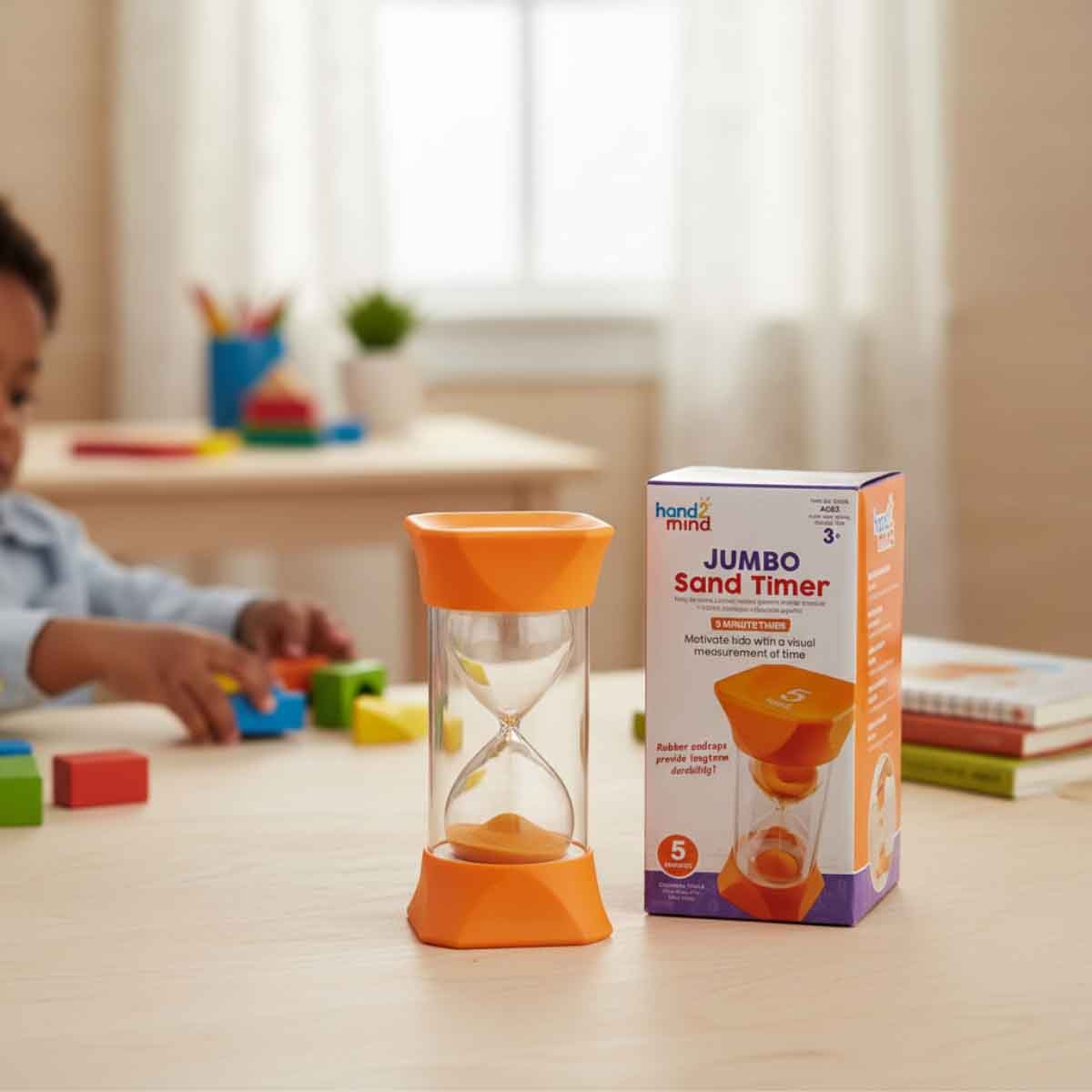 Learning Resources Jumbo Sand Timer Unisex, 3-4 Years