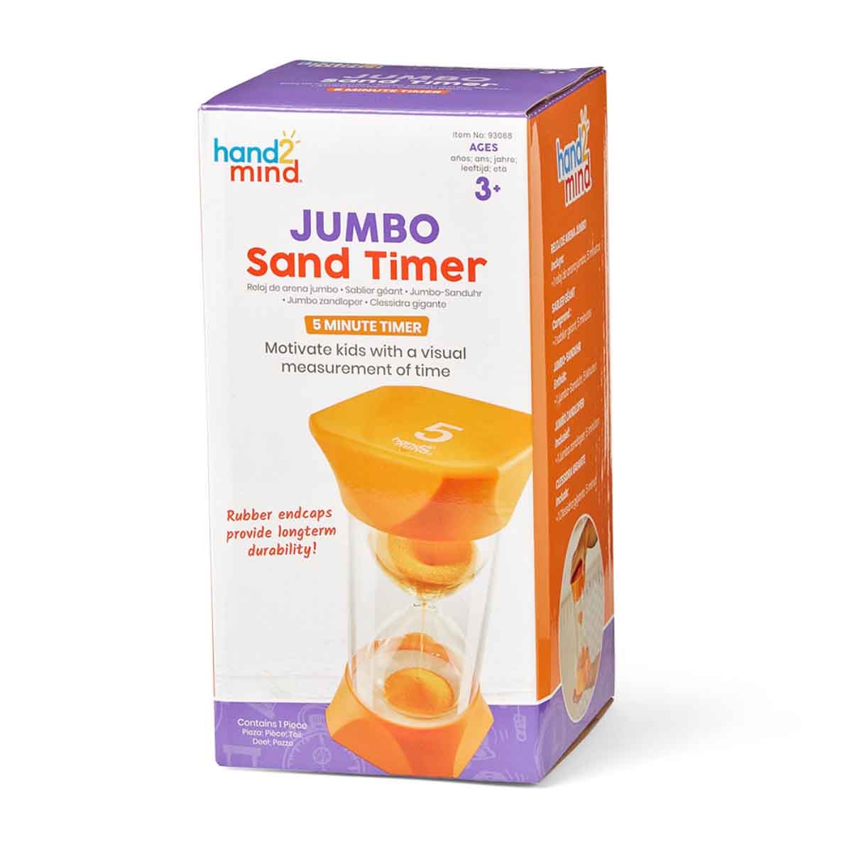 Learning Resources Jumbo Sand Timer Unisex, 3-4 Years
